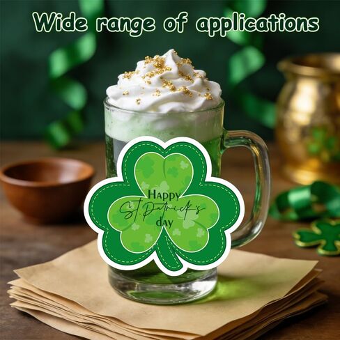 36 Pack St. Patrick's Day Shamrock Sticky Notes 720 Sheet Cute Sticky Notepads 9 Style 3 x 3 Inch Green Lucky Clover Sticky Memo Pads for School Classroom Party Decor Supplies in Saudi Arabia