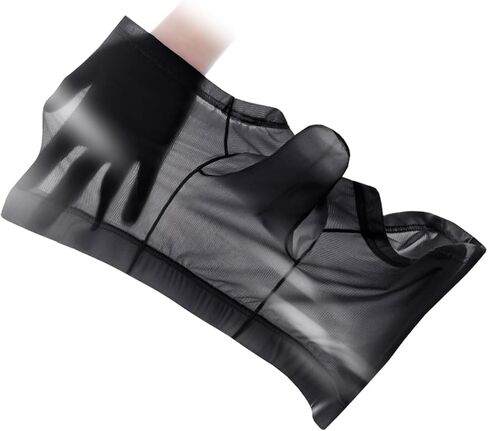 Mens Elephant Nose Boxer Briefs Ice Silk Trunks Super Thin Seperate Pouch Underwear in Kuwait