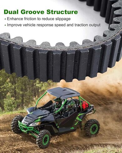 Drive Belt 0823-497 Fit for Arctic Cat Wildcat Sport 2015-2018 Trail 2014-2020 700 XT EPS SE Limited LTD UTV Utility Vehicle, Replace 28G3982 28C3982 28R3982 XTX2272 1 9/32" x 41" Clutch in Saudi Arabia