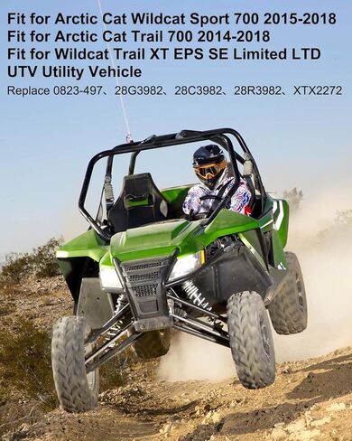 Drive Belt 0823-497 Fit for Arctic Cat Wildcat Sport 2015-2018 Trail 2014-2020 700 XT EPS SE Limited LTD UTV Utility Vehicle, Replace 28G3982 28C3982 28R3982 XTX2272 1 9/32" x 41" Clutch in Saudi Arabia