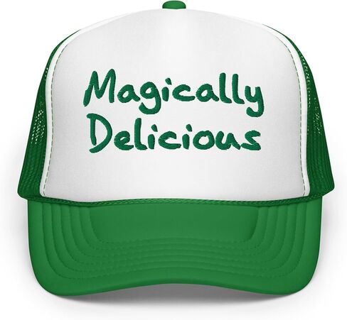 Magically Delicious - Fun Irish Themed St Paddy's Day Cute One Size Foam Trucker hat in Kuwait