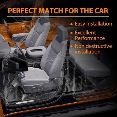 سجادات أرضية G-PLUS TPE تناسب Honda CR-V LX EX SE 2012-2016 (غير مناسبة للتجول وEX-L) ملحقات الشاحنة للصف الأول والثاني وبطانات الشحن وحماية من جميع الأحوال الجوية 3 قطع من Alfombras para Carro in Saudi Arabia