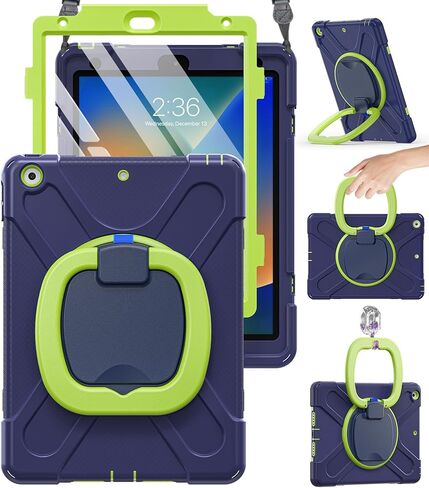 BRAECN for iPad 9th/8th/7th Generation Case Kids - 2021/2020/2019 10.2 Inch in Saudi Arabia