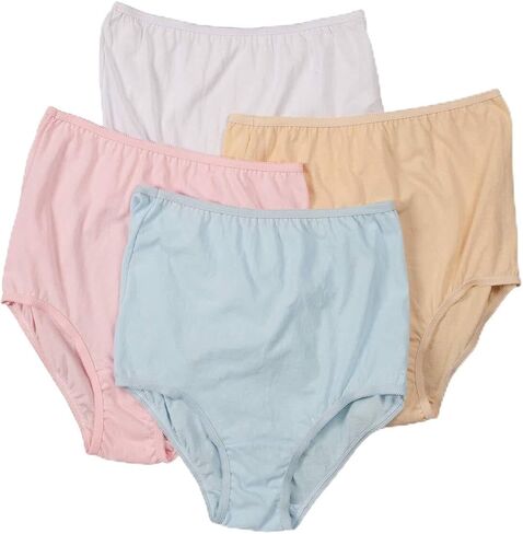 Easy Comforts StyleTM Classic Cotton Briefs, 4 Pack in Saudi Arabia