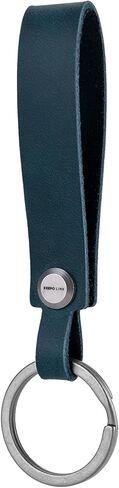 KEEPO LINK Leather Keychain Strap with Titanium Key Ring, Detachable Leather Key Chain Key Fob Holder for Men, OLM03 in Saudi Arabia