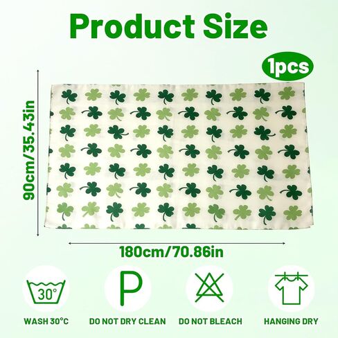 1PCS Valentine Scarf for Women, Plant and Flower Prints Irish Scarf, Gift for Gril, Women, Nurse (Light Green) in Kuwait