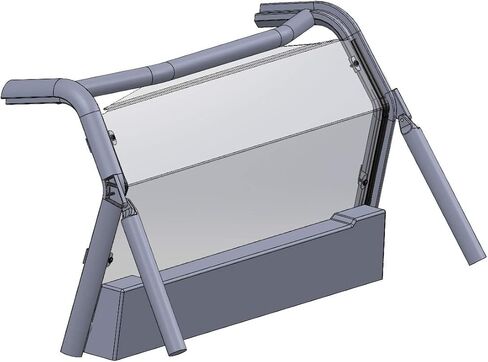 نافذة صلبة للزجاج الأمامي الخلفي Can-Am Maverick Trail 800/1000، Sport 1000 2018-2019 in Kuwait