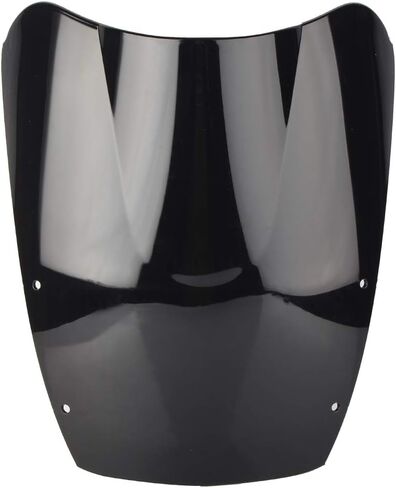 LIRU ABS Wind Deflector Windshield Windscreen for Suzuki GSX600F GSX750F Katana 1987 1988 1989 1990 1991 1992 1993 1994 1995 1996 1997,Black in Saudi Arabia