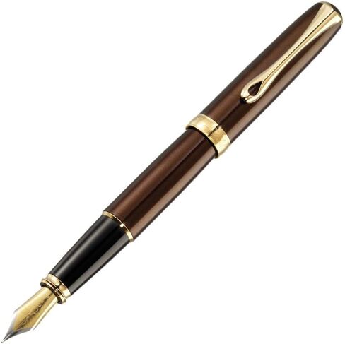 Diplomat Excellence A2 Fountain Pen with Steel Extra Fine Nib - Marrakesh Gold in Saudi Arabia