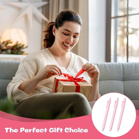 25 جهاز كمبيوتر شخصي من أقلام الحبر الجمالية السائبة لطيف الكرة نقطة القلم الوردي الحبر الأسود 0.5 مم قابل للسحب غرامة نقطة الكتابة أقلام الخادم لخادم عيد الميلاد استحمام الطفل العودة إلى المدرسة حزب لصالح الهدايا الفتيات النساء in Kuwait