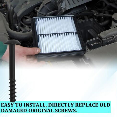 Air Filter Box Screw Bolt BAS01004 Air Box Filter Housing Cleaner Cover Bolt Screws WHT002087 C2S11217 13384034, Aftermarket Bolts Kit Replacement for GM VW Jaguar Range Rover Chevy (4PCS) in Kuwait