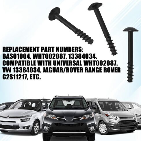 Air Filter Box Screw Bolt BAS01004 Air Box Filter Housing Cleaner Cover Bolt Screws WHT002087 C2S11217 13384034, Aftermarket Bolts Kit Replacement for GM VW Jaguar Range Rover Chevy (4PCS) in Kuwait