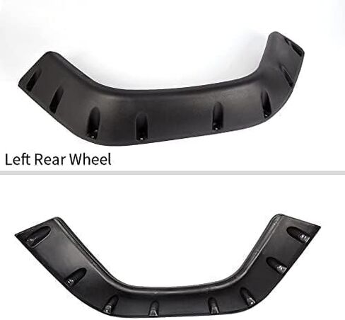 ALLGOOD Fender Flares Compatible with Jeep Wrangler TJ 1997-2006/Fit Wrangler LJ 2004-2006/Not fit sport sport utility models 6'' Wide Smooth Pocket Extended Style Wheel Protector Cover 4pcs in Saudi Arabia