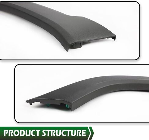 LQI Fender Flares متوافقة مع Jeep Renegade 2015-2021 الجبهة اليمنى عجلة الحاجز فتح صب Guardabarros، نمط المصنع، 5XB67LXHAA، CH1790104 in Saudi Arabia