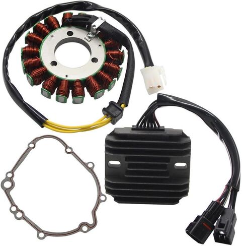 Ignition Stator Coil With Voltage Regulator Rectifier Compatible With GSXR600 GSXR750 GSXR 600 750 2006 2007 in Saudi Arabia