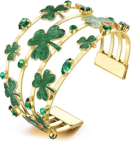 Mardi Gras Bracelet for Women Glitter Fleur De Lis Mask Crown Cuff Bracelet Mardi Gras Jewelry Outfits Accessories Carnival Parade Party Favors Gifts in Saudi Arabia
