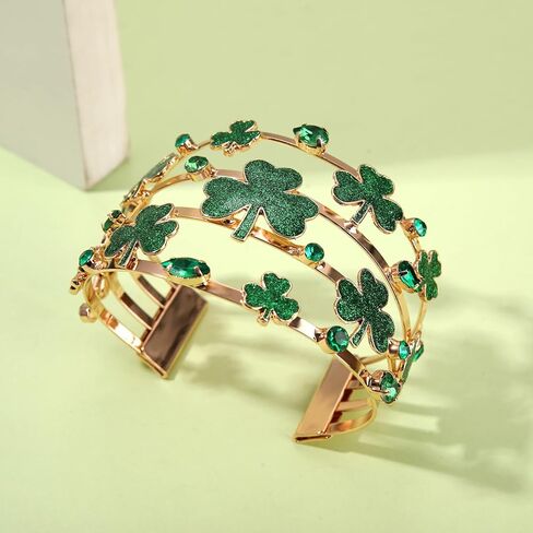 Mardi Gras Bracelet for Women Glitter Fleur De Lis Mask Crown Cuff Bracelet Mardi Gras Jewelry Outfits Accessories Carnival Parade Party Favors Gifts in Saudi Arabia