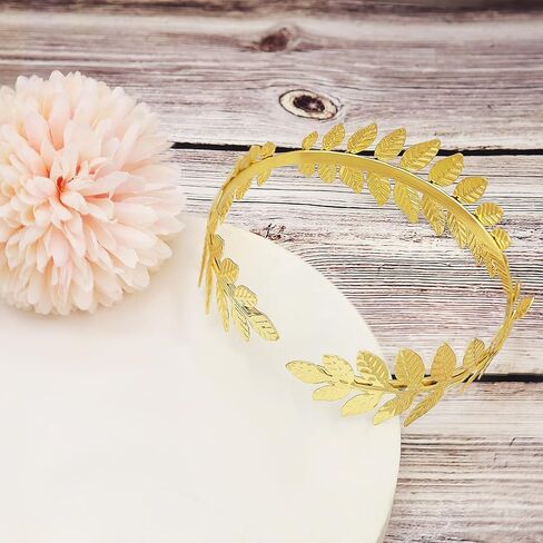 RechicGu Adjustable Open Cuff Upper Arm Cuff with Art Deco Laurel Leaf Branch Bangle Bracelet for Belly Dance and Arm Decoration,Roman and Greek Inspired Armband in Saudi Arabia