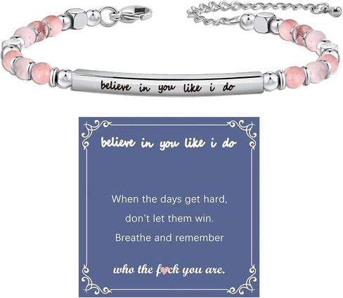 Tube Motivational Bracelets for Women, God is in Control Bracelet Inspirational Gifts for Friends Mom Bestie Friendship Birthday Valentine's Day Meaningful Gifts for Her in Saudi Arabia