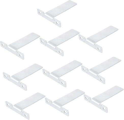 PRETYZOOM Home Photo Frame Brackets 10pcs Metal Supports for Display Easy to Use in Saudi Arabia