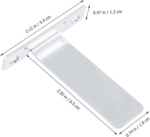 PRETYZOOM Home Photo Frame Brackets 10pcs Metal Supports for Display Easy to Use in Saudi Arabia
