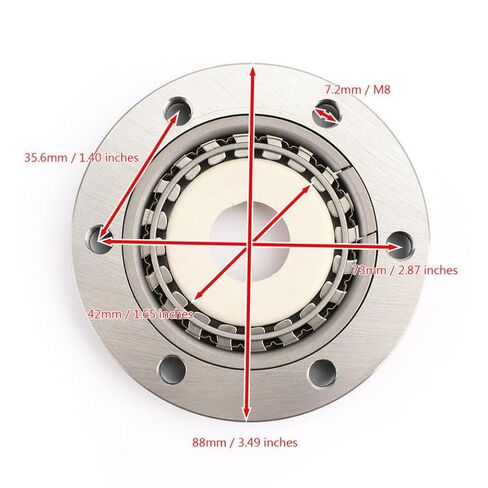 One Way Bearing Starter Clutch for YFM250 250 2008 2009 2010 2011 2012 2013 Compatible with Part Number 5BP 15590 00 in Saudi Arabia