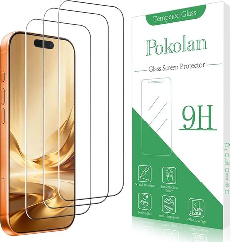 Pokolan [3-Pack] Privacy Screen Protector for iPhone SE 2022/2020 (3rd/2nd Generation), 9H Hardness, Anti Spy Tempered Glass film, Anti-Scratch, Bubble Free, Case Friendly in Kuwait