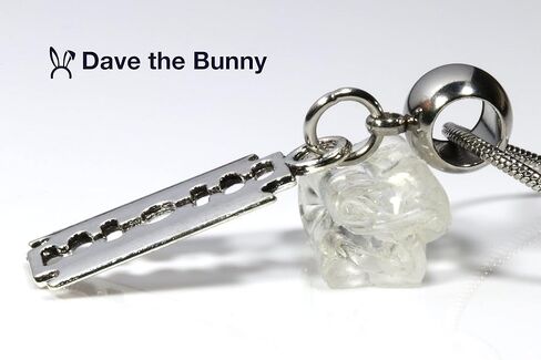 Dave The Bunny Razor Charm Jewelry in Saudi Arabia