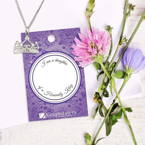 Lifebeats CTR Choose The Right Crown Silver Colored Necklace by Ringmasters in Saudi Arabia