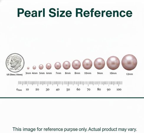 Belacqua AAA Quality Pink Cultured Freshwater Round Real Pearl Stud Earrings in 14K Yellow Gold, 7.0-7.5mm Pearls Size, Push Back Clasp, Pearl Jewelry for Women, Gift Box Included in Saudi Arabia