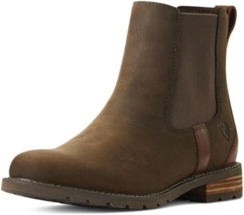 حذاء عمل Ariat Wexford H2O للسيدات، رمادي داكن، 6.5 B US in Saudi Arabia