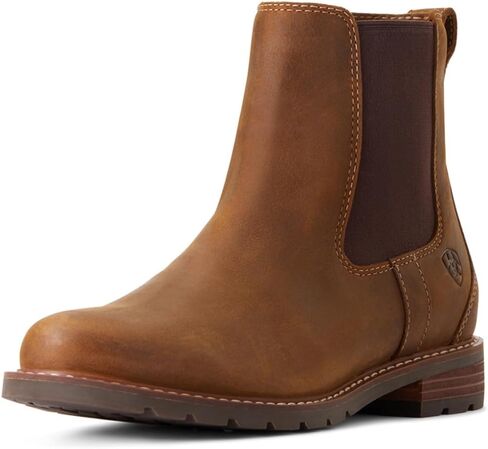 حذاء عمل Ariat Wexford H2O للسيدات، رمادي داكن، 6.5 B US in Saudi Arabia