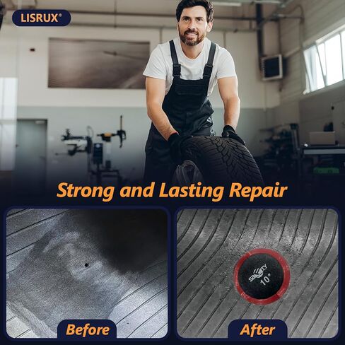 أسمنت الفلكنة الكيميائي 16.5 أونصة سائلة، غراء إصلاح الإطارات لجميع الأغراض، أسمنت مطاطي سريع الجفاف، طقم تصحيح الإطارات مع فرشاة علوية و20 رقعة إصلاح الإطارات، مثالي للسيارة والدراجة النارية والدراجة in Kuwait
