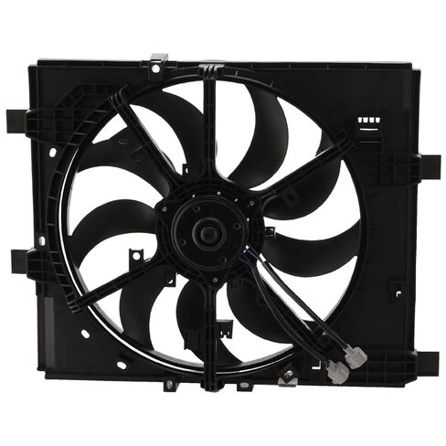 Replacement Radiator Cooling Fan Assembly Compatible with Nissan Juke 2011-2017 1.6L I4 (S/SL/SV) in Saudi Arabia
