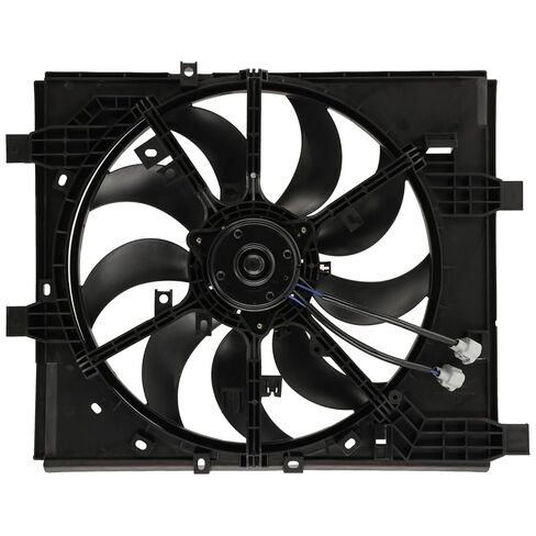 Replacement Radiator Cooling Fan Assembly Compatible with Nissan Juke 2011-2017 1.6L I4 (S/SL/SV) in Saudi Arabia