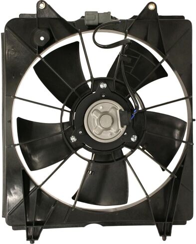 مروحة تبريد الرادياتير البديلة ومجموعة مروحة مكثف مكيف الهواء (زوج) تناسب Honda CR-V 2009 2.4L 4-Cyl in Kuwait