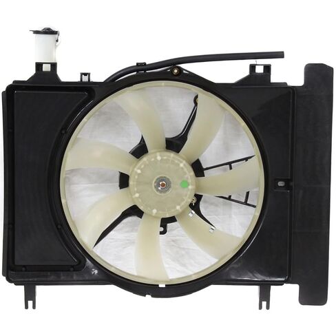 Replacement Radiator Cooling Fan Assembly Compatible with Toyota Yaris 1.5L 4-Cyl Hatchback 2007-2011 in Saudi Arabia