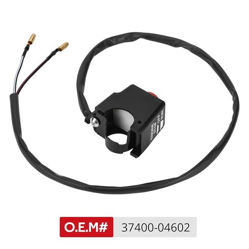 JAVIK Left Kill Switch Assembly for Suzuki QuadMaster 50 LT-A50 2002-2005 QuadRunner 50 LT50 1984-1987 O.E.M# 37400-04602 in Saudi Arabia