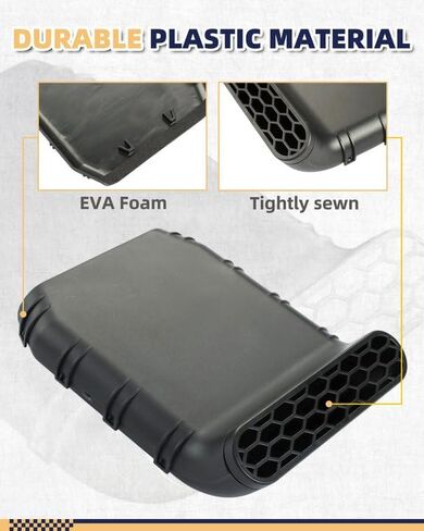 منحرف تنفيس تحت المقعد مناسب لـ Ford Bronco 4-Door 2021-2025 عاكس تنفيس التيار المتردد الخلفي ملحقات Bronco مناسب لتصنيع المعدات الأصلية أو الحصير الأرضية العادية قطعتين in Kuwait