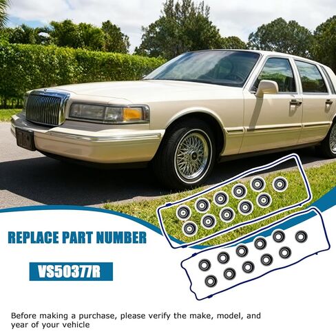 2 قطعة VS50377R غطاء صمام المحرك طوقا صالح لل لينكولن تاون 4.6L 1991-2002 لفورد F-150 4.6L 1997-2001 لفورد كراون فيكتوريا 4.6L 1992-2002 in Kuwait