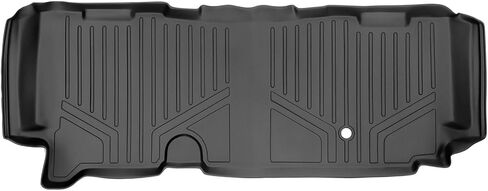 MAXLINER Custom Floor Mats 1st Row Liner Set Black Compatible with 2017-2022 Ford Super Duty SuperCab and Crew Cab with Vinyl Flooring in Kuwait