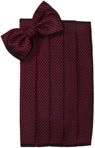 طقم ربطة عنق وربطة عنق من Venetian Micro Neat Tuxedo Cummerbund وربطة عنق in Kuwait