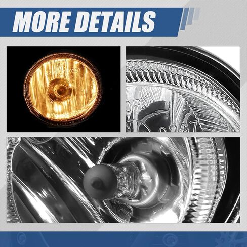 Auto Dynasty Front Bumper Driving Fog Light Lamps with Switch Compatible with Mazda2/3/5/6 MPV MX-5 CX-5 CX-7 RX-8 CX-9 2004-2016, Driver and Passenger Side, Clear Lens in Saudi Arabia