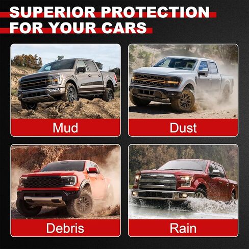 ML3Z-7222-D Splash Panel Shield Replacement for Ford F150 2015-2020, Not Replacement for Raptor Model or 3.0L Diesel in Saudi Arabia
