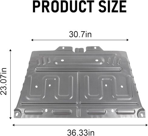 ML3Z-7222-D Splash Panel Shield Replacement for Ford F150 2015-2020, Not Replacement for Raptor Model or 3.0L Diesel in Saudi Arabia