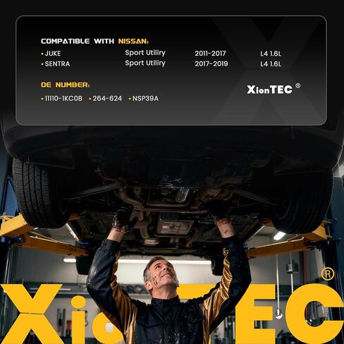 Lower Engine Oil Pan with Drain Plug Compatible with Nissan Juke 2011 2012 2013 2014 2015 2016 2017, Sentra 2017 2018 2019, L4 1.6L, Replace# 11110-1KC0B 264-624 in Kuwait