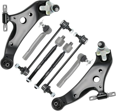 طقم التعليق الأمامي، ذراع التحكم بمفاصل الكرة، قضيب ربط مثبت، قضيب ربط متوافق مع 2010-2015 لكزس RX350 RX450h، 2008-2019 تويوتا هايلاندر، 2009-2015 فينزا in Kuwait