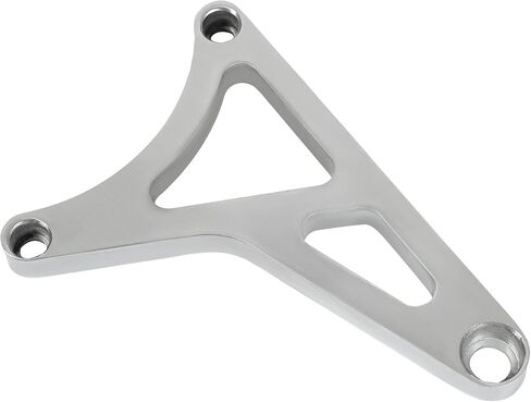 مجموعة دعامة المولد وقضيب التوتر من HECASA متوافقة مع 1968-1993 Ford 289 302 5.0L V8 مجموعة دعامات المولد المصنوعة من الألومنيوم الفضي المصقول in Kuwait