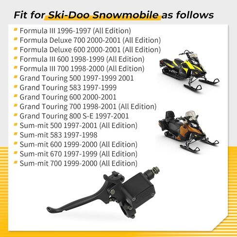 مجموعة أسطوانة M MATI الرئيسية لـ Ski-Doo Touring 500 Formula III 600 700 800 Mach Z 1 M-X Z 600 500 Grand Touring 500 Sum-mit 700 1996-2001 415130002 415099500 in Saudi Arabia