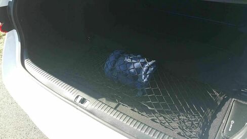 Trunk Organizer Cargo Net for Lexus RC350 & RC F 2015-2023 – Floor Style Cargo Net for Sedan - Premium Mesh Car Trunk Organizer Vehicle Carrier Storage - Compatible with RC350 & RC F in Saudi Arabia